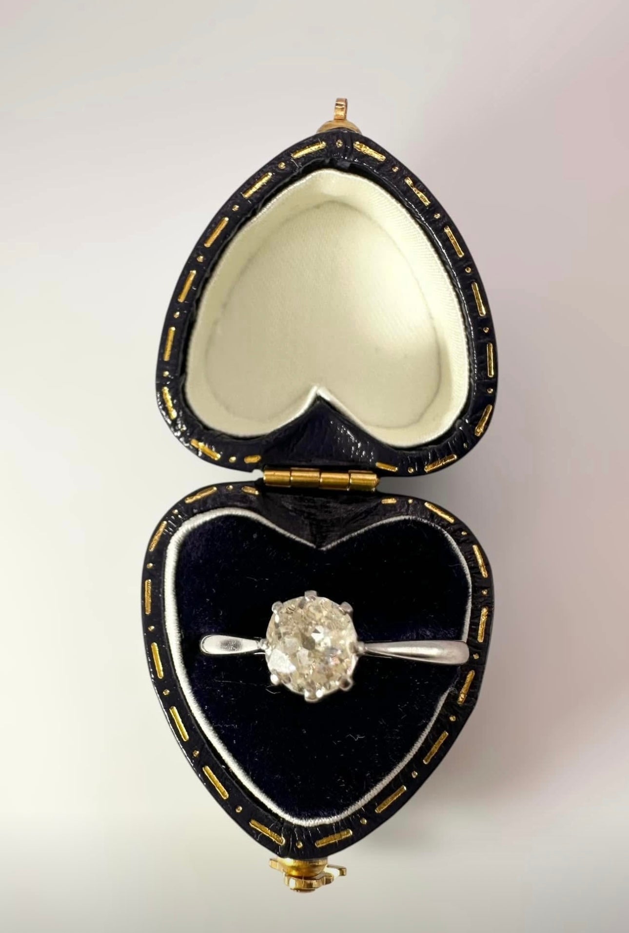 0.75 Carat Natural Diamond Solitaire Ring - Platinum - WGI Certificate £3,800 - Flamingo Gems