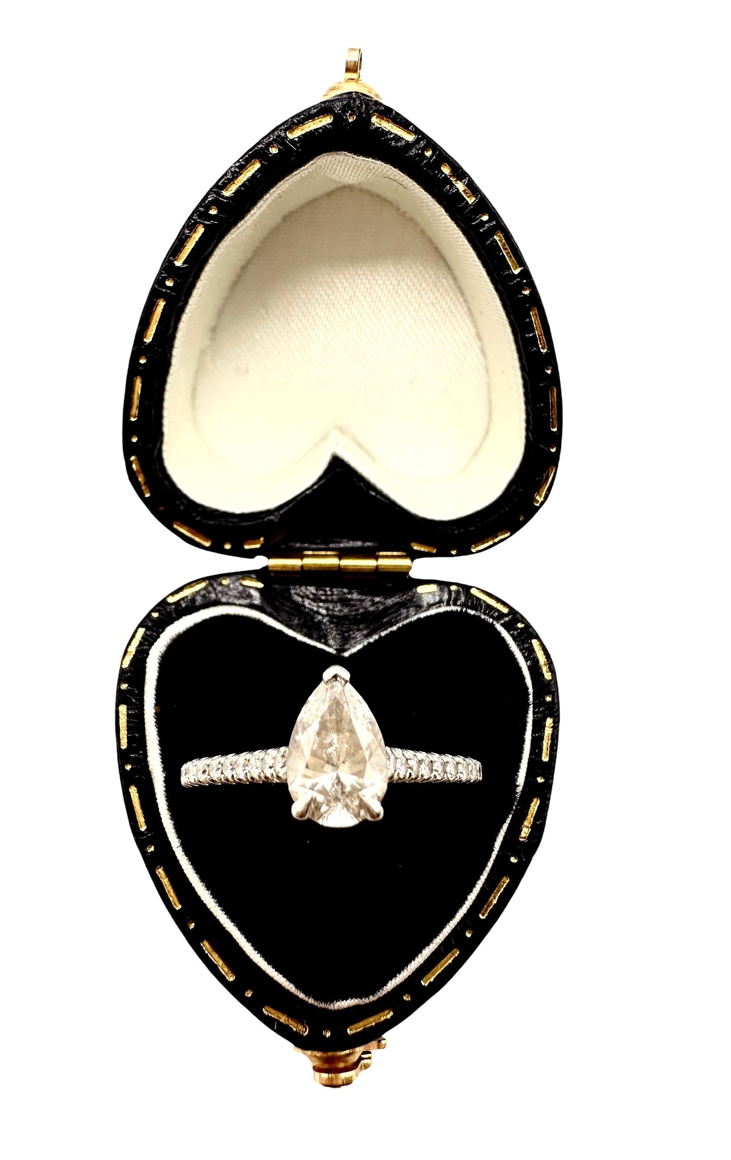 1 Ct Platinum Natural Diamond Platinum Ring by Rox - GIA Certified - Flamingo Gems