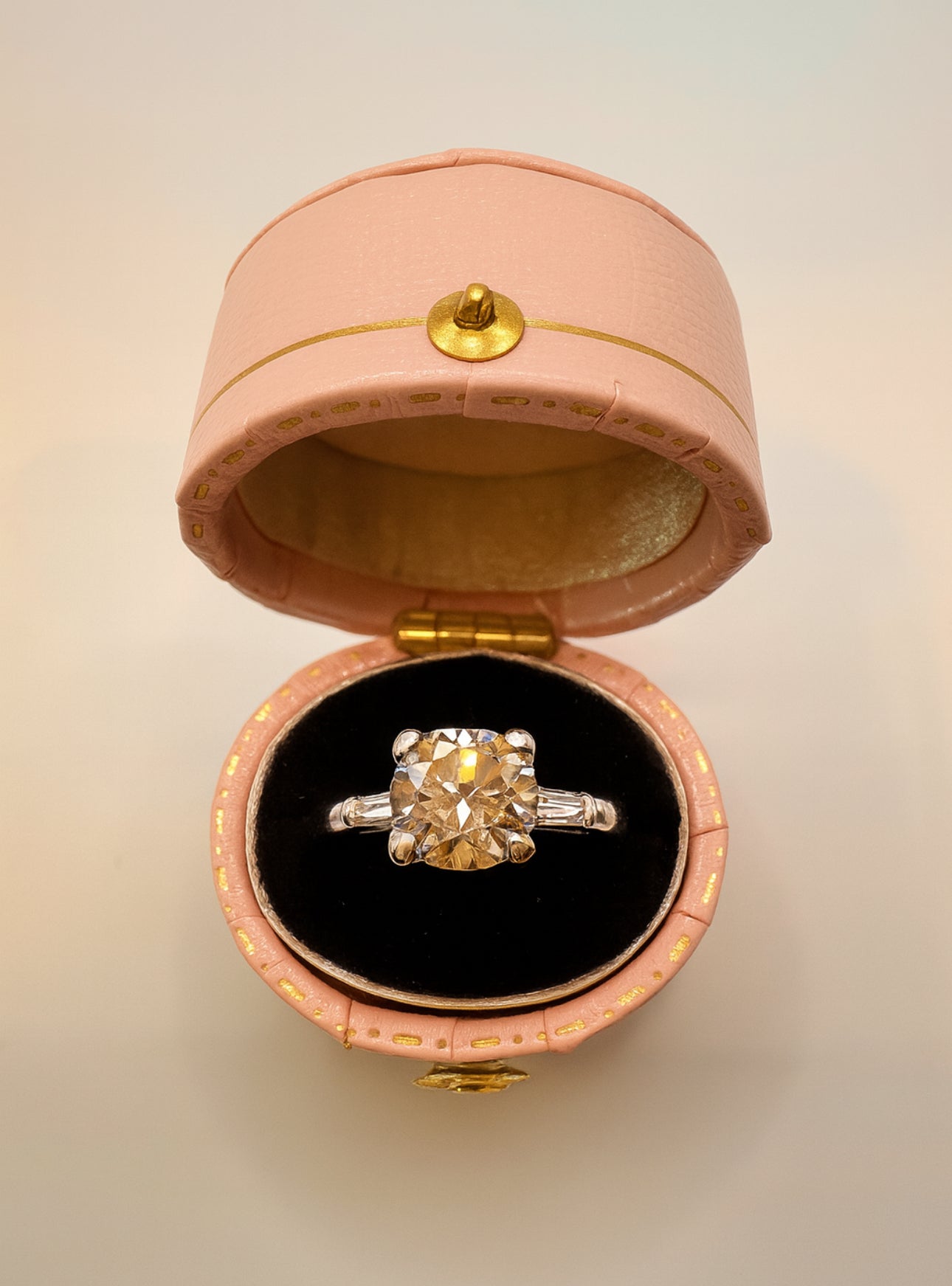 π 1.71 Carat Natural Diamond Engagement Ring β Platinum π - Flamingo Gems