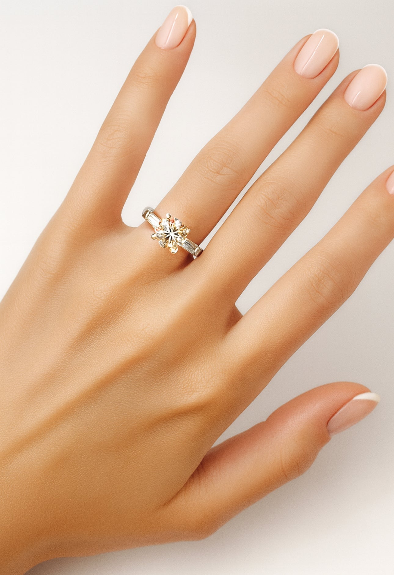 π 1.71 Carat Natural Diamond Engagement Ring β Platinum π - Flamingo Gems