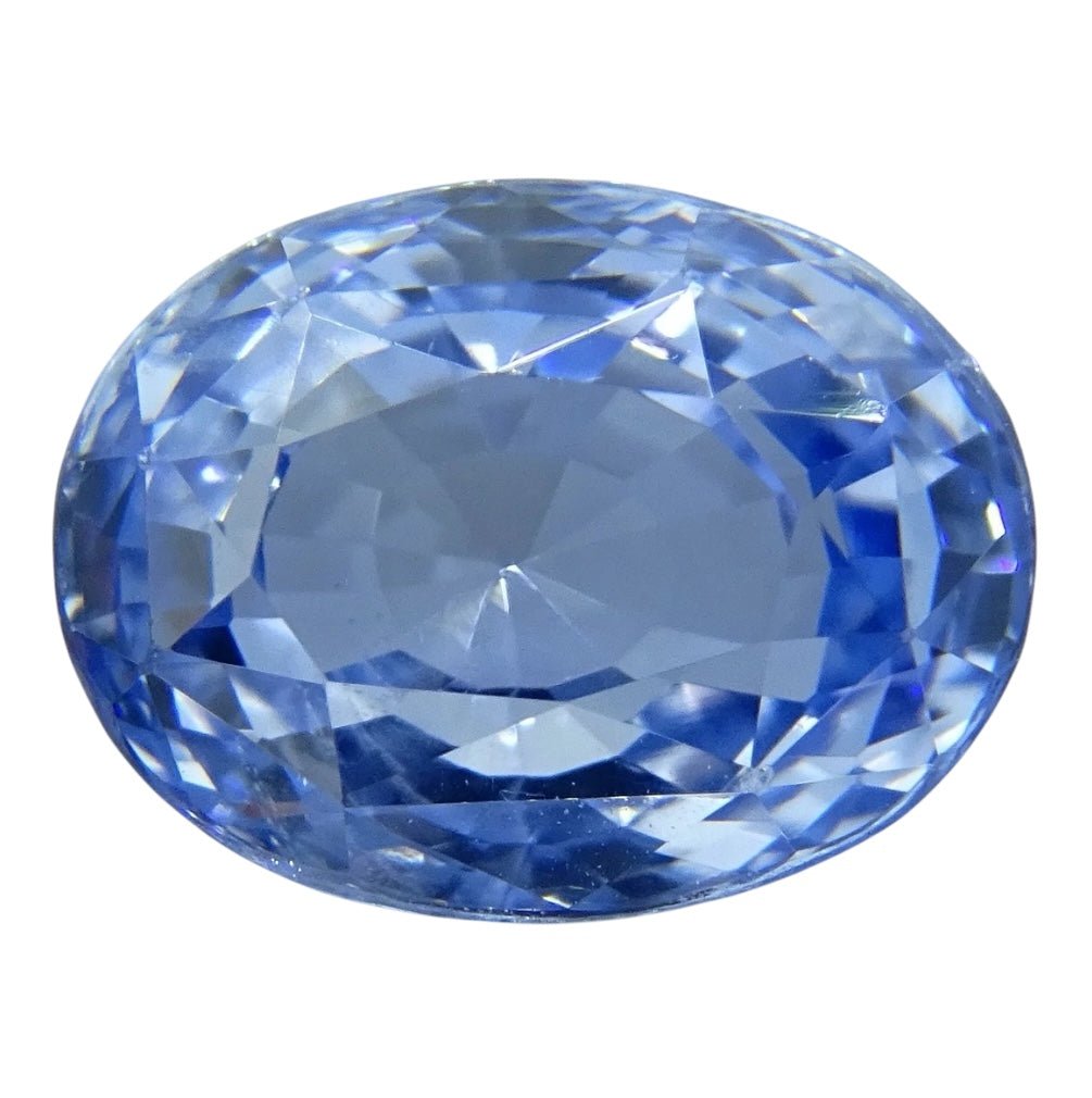 2.03 Carat Untreated Ceylon Sapphire and Diamond Ring - 18K Yellow Gold, WGI Certificate £4,200 - Flamingo Gems