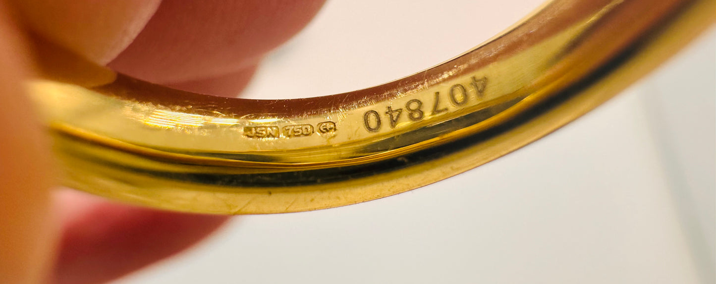 O.75 Ct VS Natural Diamond Eternity Ring, 18k Gold - WGI Certificate £3,500