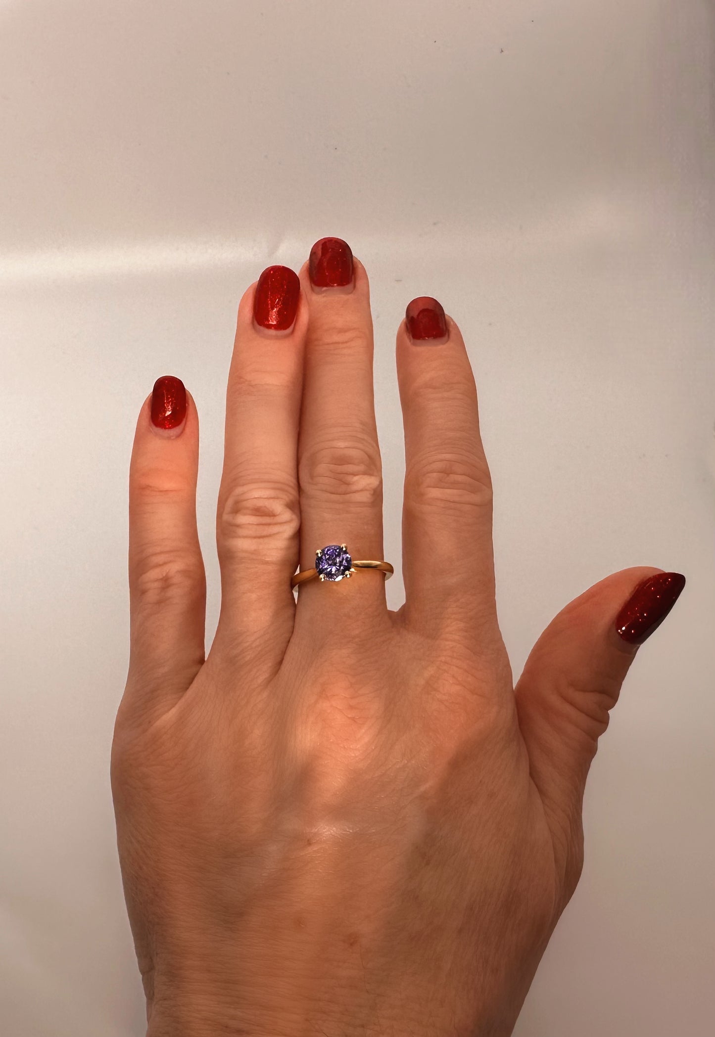 1.17 Ct AAAA Tanzanite Ring in 18 Ct White Gold - WGI Certified £3,700