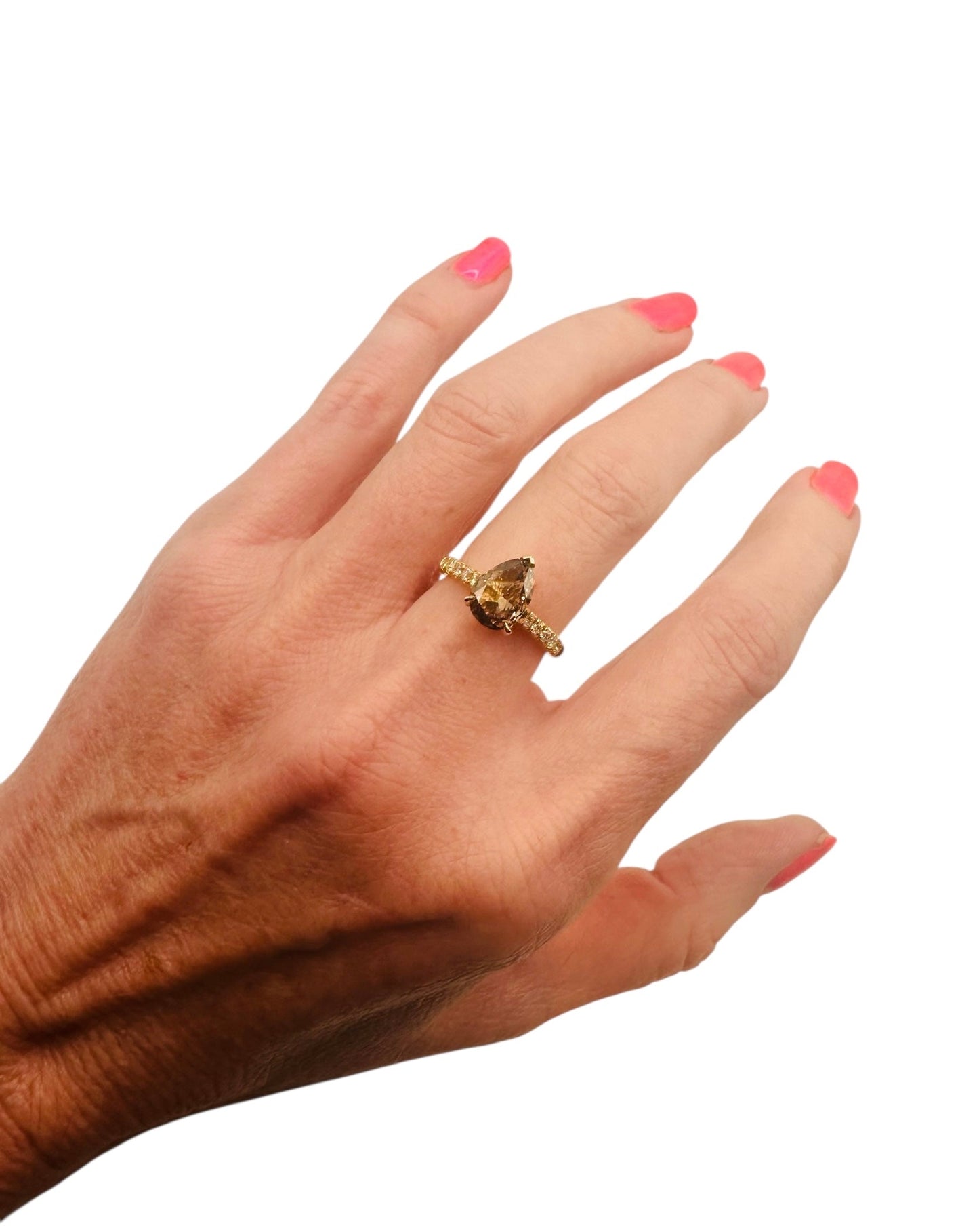 FLASH SALE - 1.91 Ct Diamond Engagement Ring, 18 Ct Yellow Gold - WGI Certificate £12,000 - Flamingo Gems