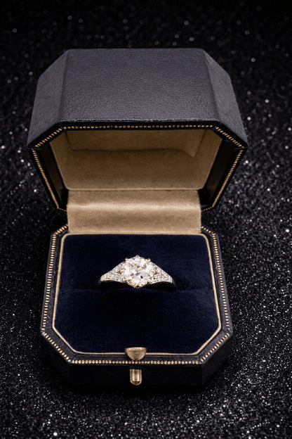 1.65 Carat Natural Diamond Ring | Platinum | RRP £15,000 - Flamingo Gems
