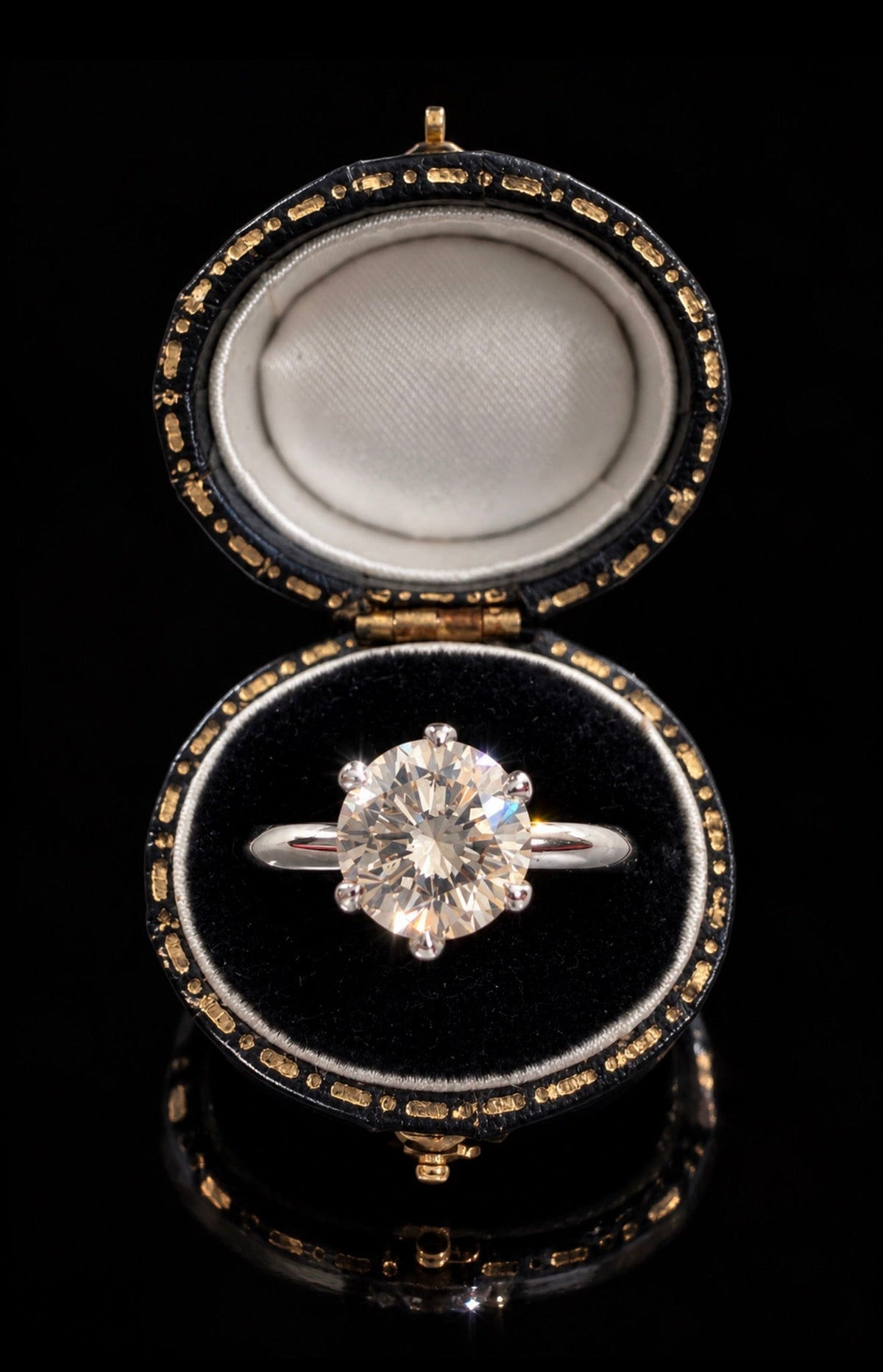 1.9 Ct - Natural Diamond Ring - Platinum - RRP £18,000 - Flamingo Gems