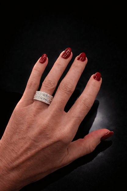 2.18 Ct Natural Diamond Ring - 18Ct White Gold - RRP £7,100 - Flamingo Gems
