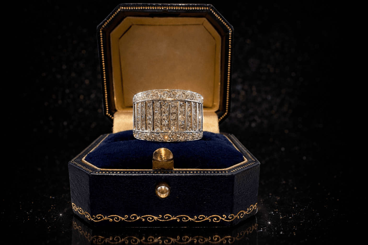 2.20 Ct Natural Diamond Ring, 18Ct White Gold - RRP £7,300 - Flamingo Gems