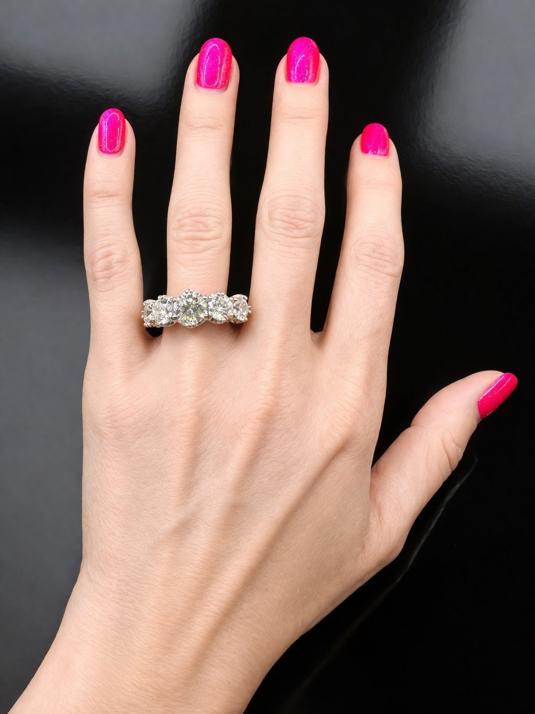 4.19 Ct Natural Diamond Ring - Platinum - RRP £30,000 - Flamingo Gems