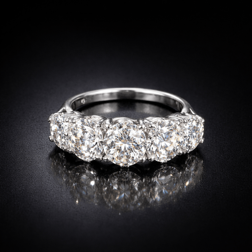 4.19 Ct Natural Diamond Ring - Platinum - RRP £30,000 - Flamingo Gems