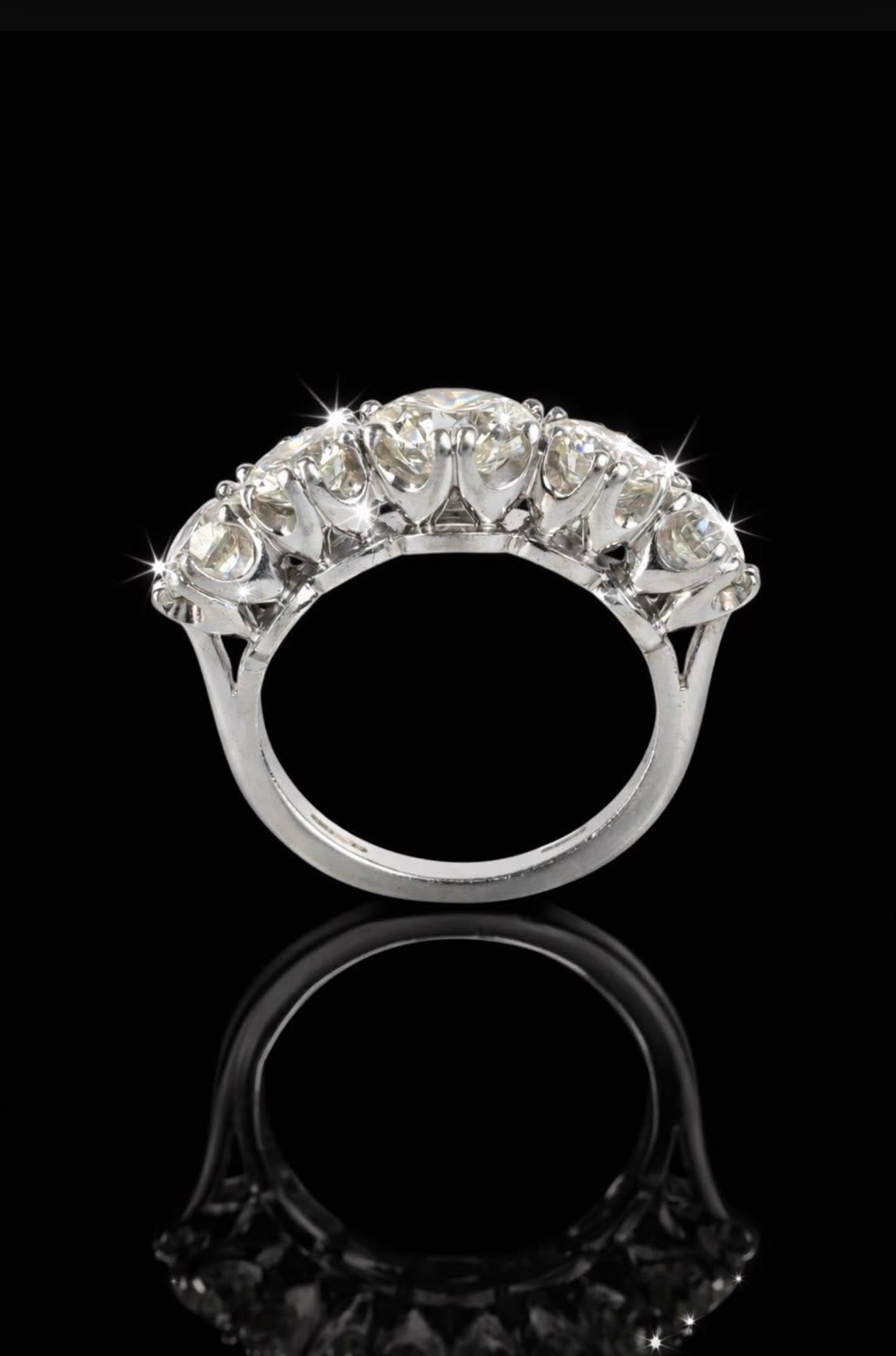 4.19 Ct Natural Diamond Ring - Platinum - RRP £30,000 - Flamingo Gems