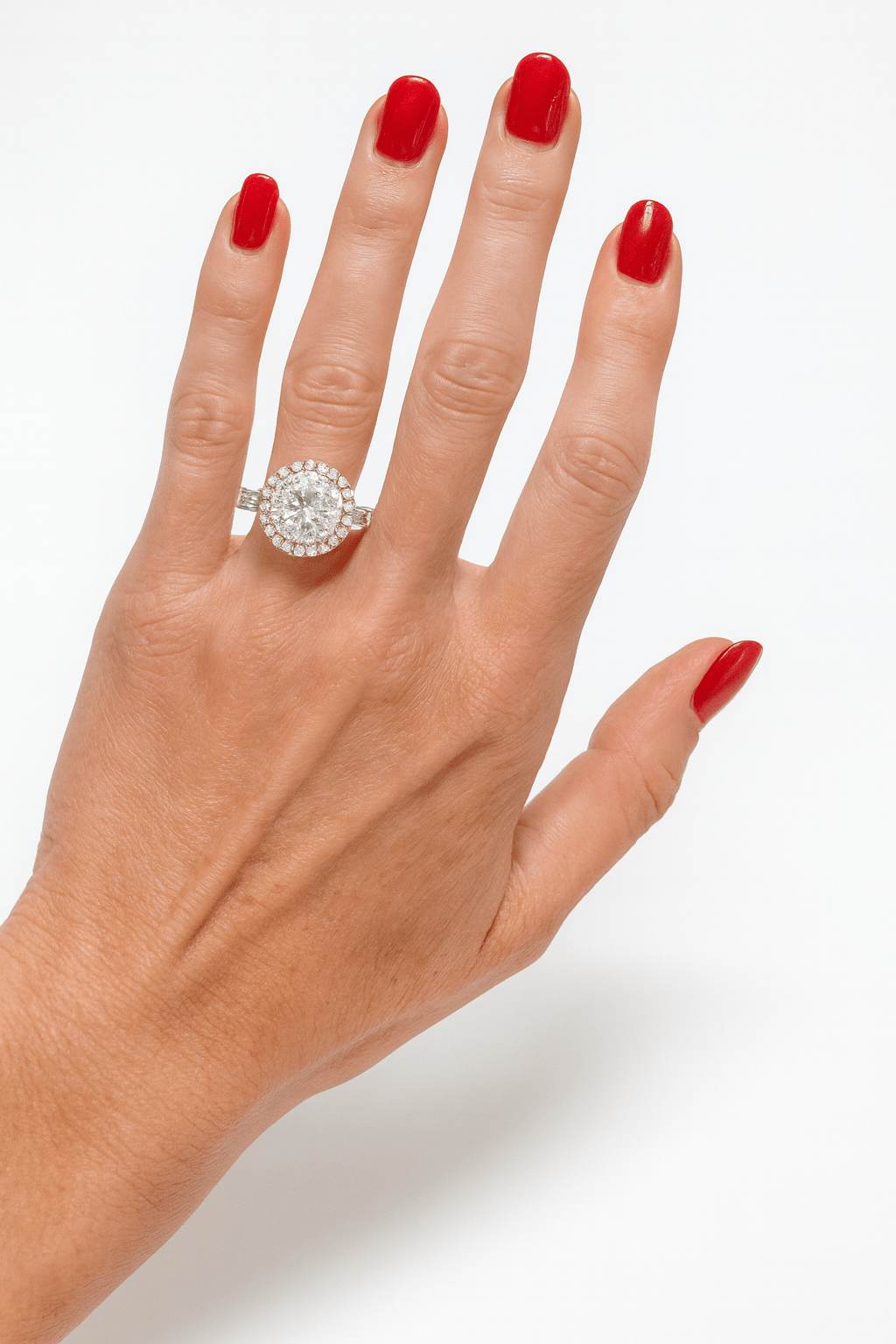 5.30 Carat Natural Diamond Ring, Platinum - WGI Certificate - £50,600 - Flamingo Gems