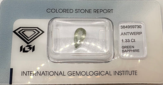 UNTREATED SAPPHIRE - 1.33 Ct