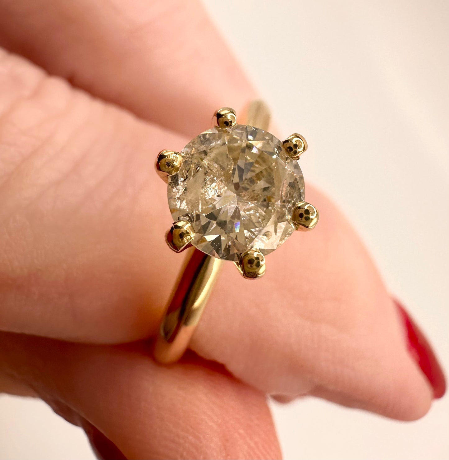 18 Ct Yellow Gold, 1.16 Ct Diamond Ring - WGI Valuation £6,500