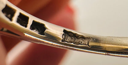 2.60 Carat Old European Cut Diamond, 18K White Gold Ring - WGI Certificate £26,800