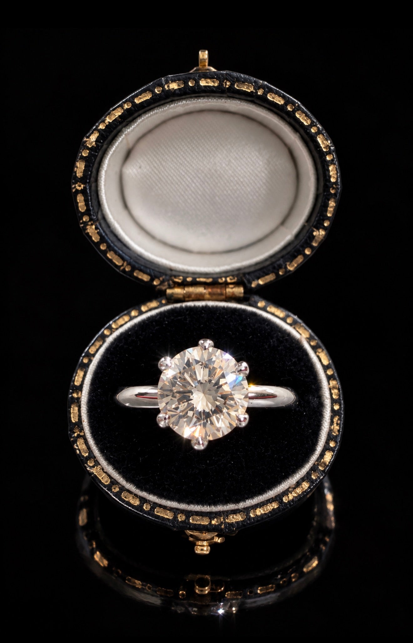 1.9 Ct - Natural Diamond Ring - Platinum - RRP £18,000