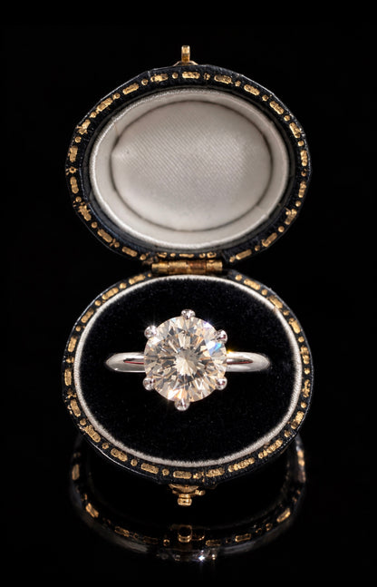 1.9 Ct - Natural Diamond Ring - Platinum - RRP £18,000