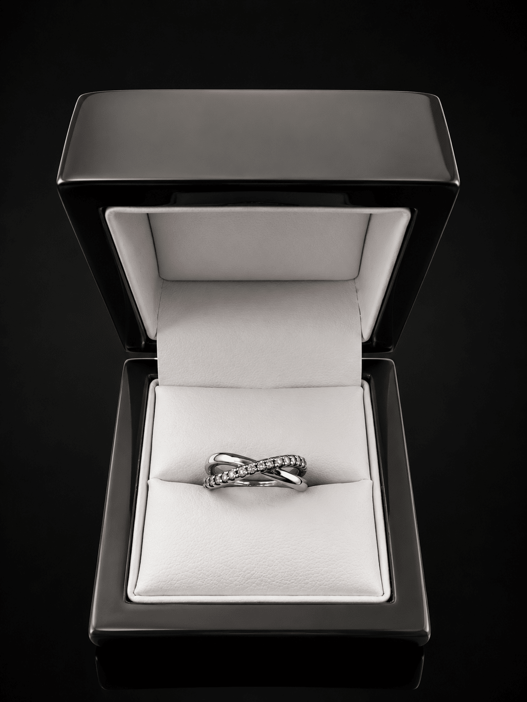 Beaverbrooks 0.39ct Diamond Eternity Ring – 18k White Gold – Papers Included 💎 - Flamingo Gems