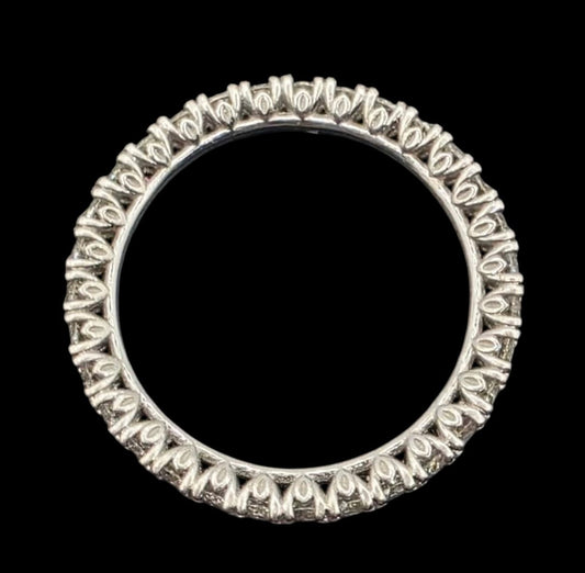 Browns Platinum 1.00ct Diamond Eternity Ring - Flamingo Gems