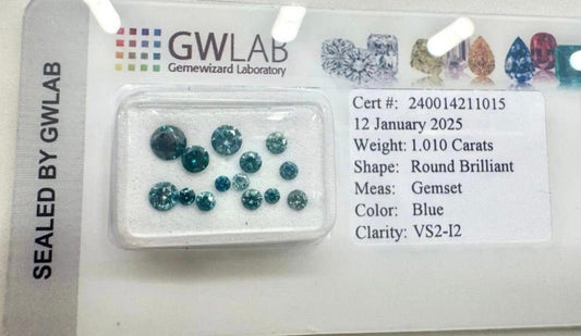 Certified Natural Diamonds in Parcel – GWLAB Certified - Flamingo Gems