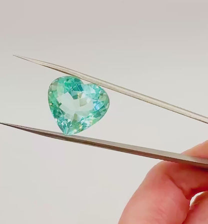 23.92ct Certified Aquamarine