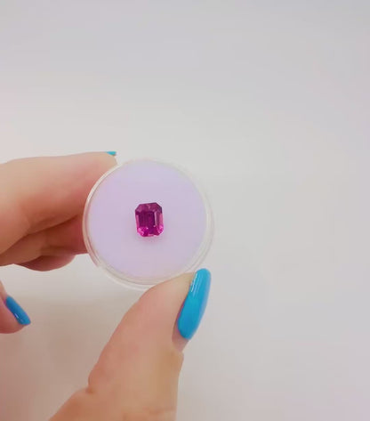 UNTREATED MALAYA GARNET - 1.38 Ct