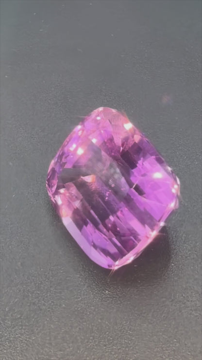 CERTIFIED 39.93 CT NATURAL KUNZITE - RRP £10,500