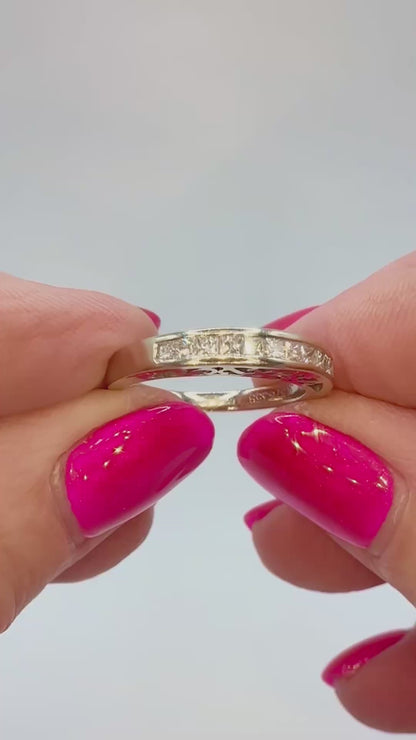 0.50 Ct Diamond Eternity Ring - 14Ct White Gold - RRP £3,200