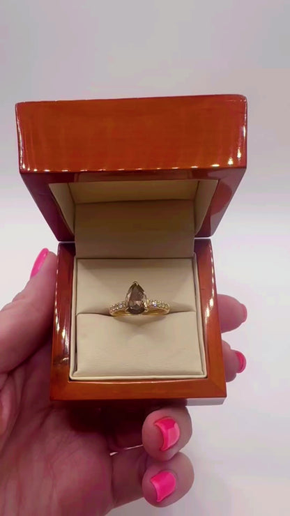1.91 Ct Diamond Engagement Ring, 18 Ct Yellow Gold - WGI Certificate £12,000