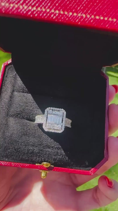 18 Ct White Gold Natural Diamond Ring, 1.15 ct - WGI Certification £5200
