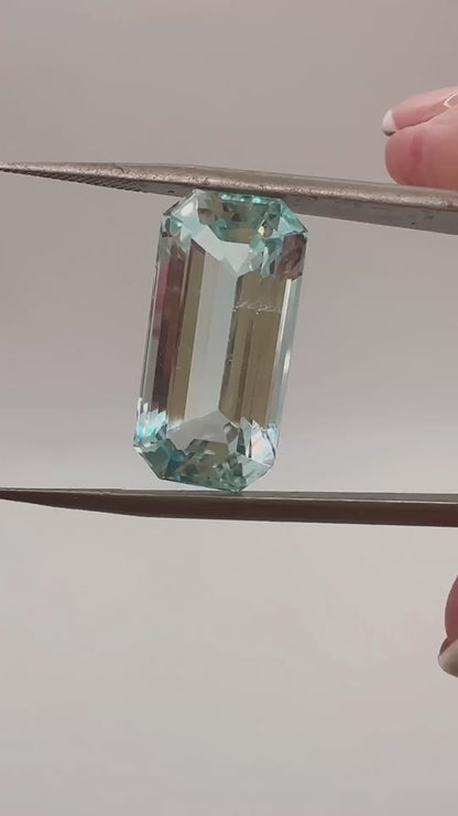 17.87 Carat Natural Loose Aquamarine - Certified AGLT